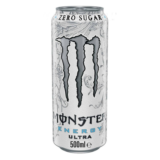Bebida Energética Ultra White sem Açúcar Monster 50 cl - FarmerHut