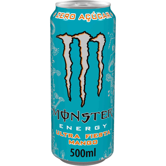 Bebida Energética Ultra Fiesta sem Açúcar Monster 50 cl