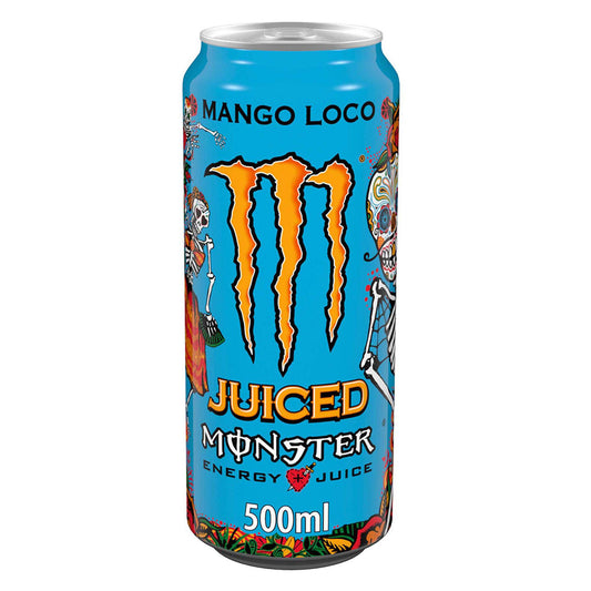 Bebida Energética Mango Loco Monster 50 cl