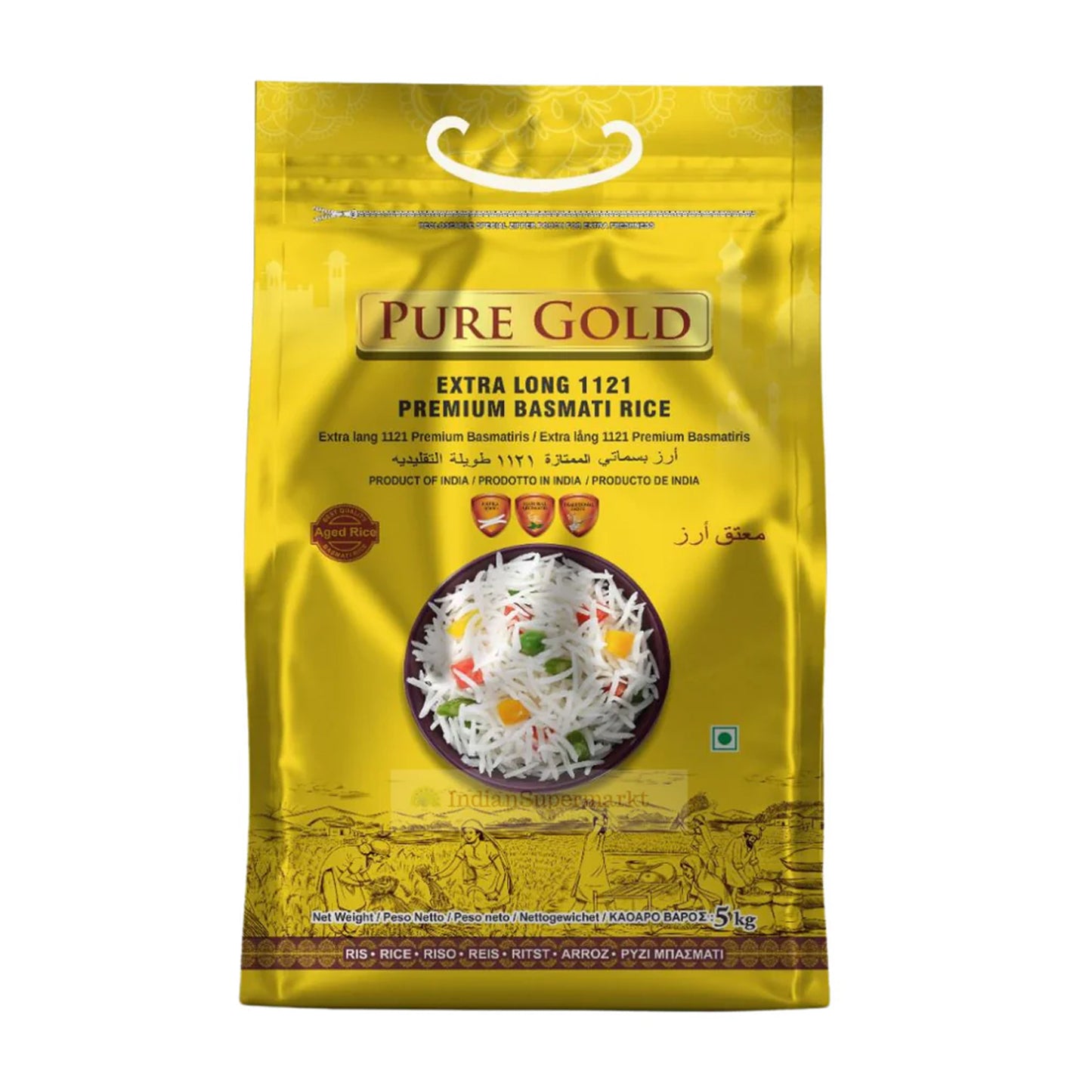 Pure Gold Basmati Rice 5kg