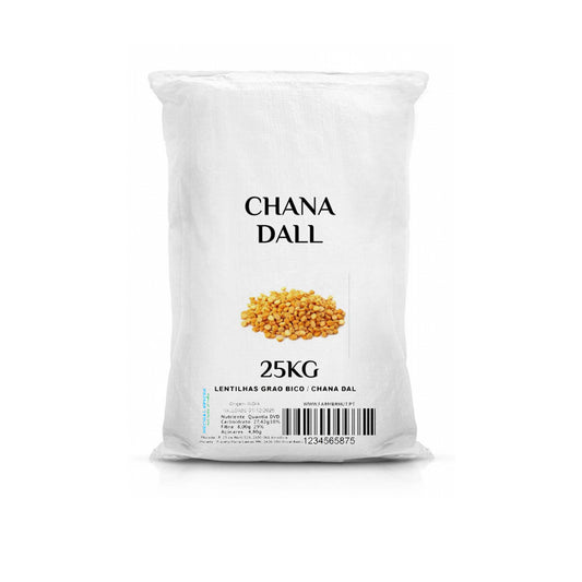 CHANA DAL 25KG Feijão Grão-Bico
