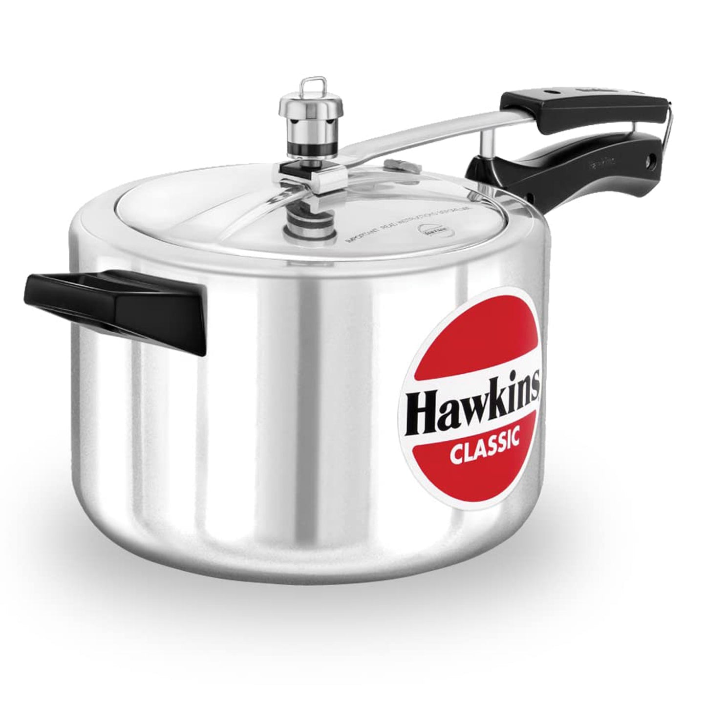 Hawkins 5 Ltr Classic New Improved Aluminum Pressure Cooker CL50