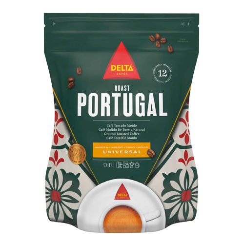 Delta Café Moído Torrado Moagem Universal Lote Portugal Int 12