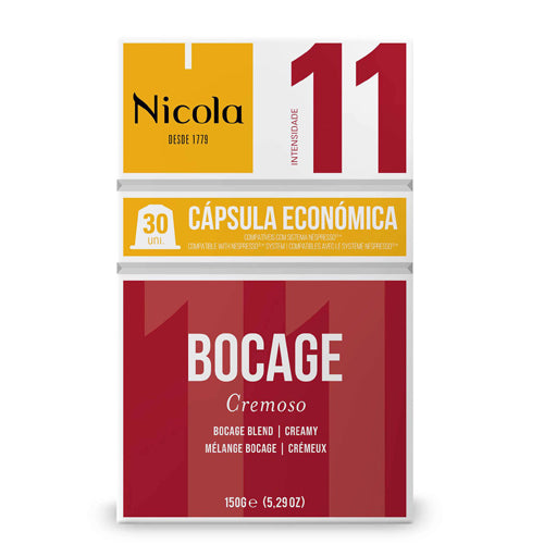 Nicola Cápsulas de Café Bocage Int 11