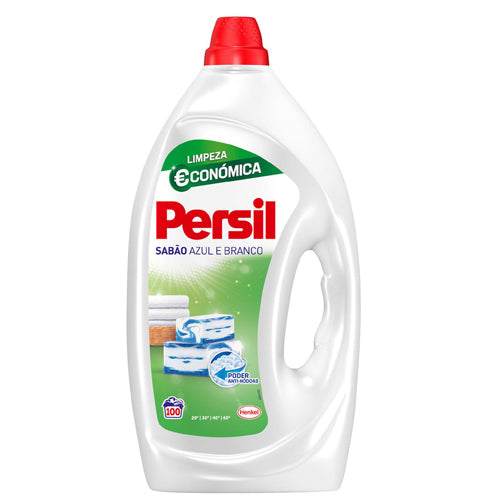 Persil Detergente Máquina Roupa Sabão Azul e Branco 100 doses