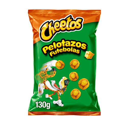 Cheetos Snacks Milho Futebolas Sabor Queijo 130gm