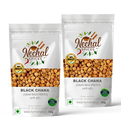 BLACK CHANA (GRAO BICO PRETO) (Bundle of 2 x 1 KG)