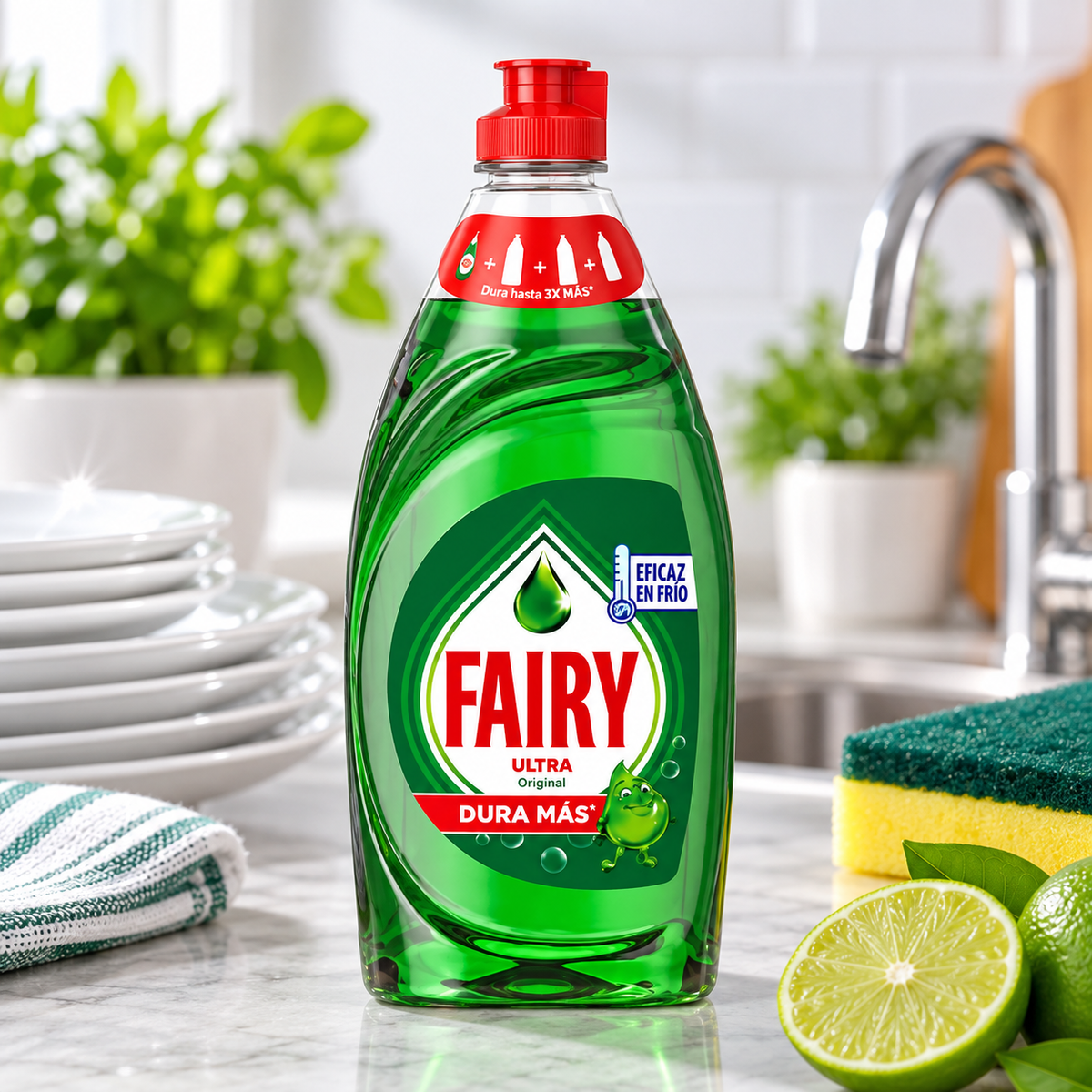 Fairy Ultra Original Dishwashing Liquid 350ml – Detergente da Loiça Fairy Ultra Original 350ml – Lavavajillas Fairy Ultra Original 350ml
