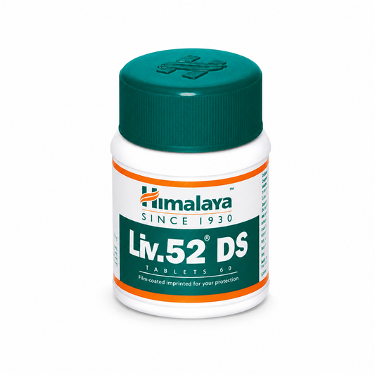 Himalaya Liv.52 DS Tablets 60 – Herbal Liver Support Supplement | Made in India