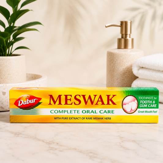 Dabur Meswak Toothpaste 200gm – Natural Herbal Oral Care - FarmerHut