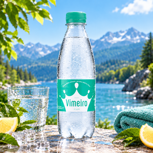 Vimeiro Sparkling Mineral Water 250ml | Água Mineral Natural com Gás Vimeiro 250ml | Agua Mineral Natural con Gas Vimeiro 250ml