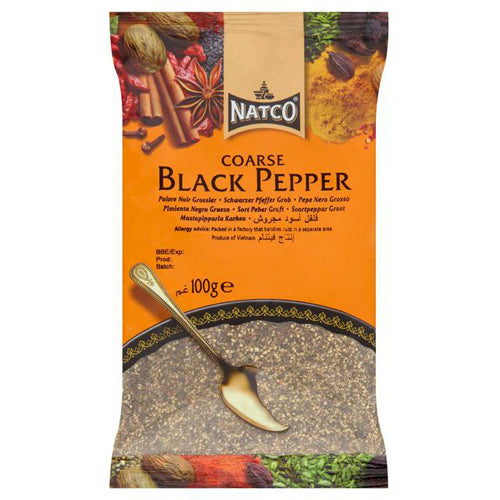 COARSE BLACK PEPPER 100G (PIMENTA PRETA GROSSA)