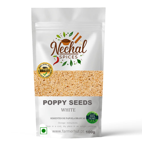 POPPY SEEDS WHITE (SEMENTES DE PAPOILA BRANCAS) ਖਸਖਸ ਸਫੈਦ (Khas Khas)