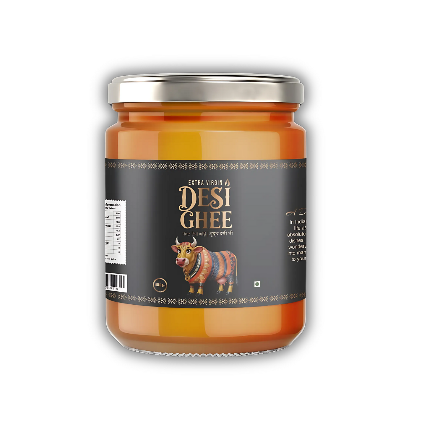 Nechal Desi Ghee Extra Virgin 450G , ਸ਼ੁੱਧ ਦੇਸੀ ਘਿਓ