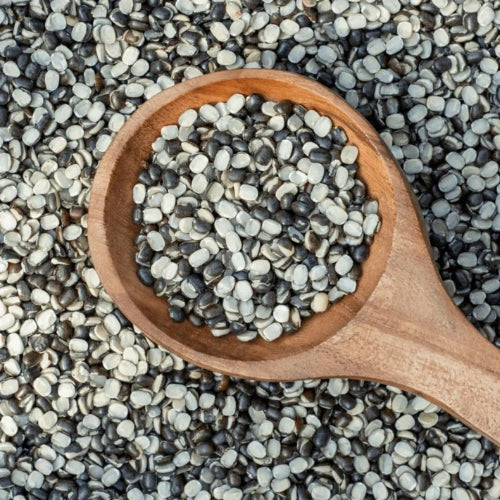 Urid Chilka – Lentilhas de Feijão Preto com Casca 10 KG | Farmer Hut