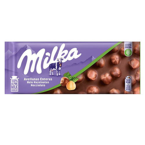 Milka Avellanas Enteras