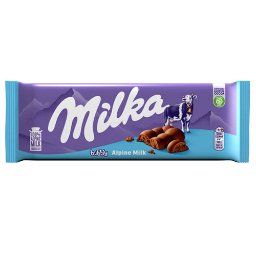 MILKA BUBBLU ALPINE MILK