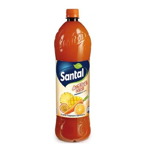 Refrigerante Sem Gás Santal Active Drink Cenoura E Frutos Tropicais 1.5l