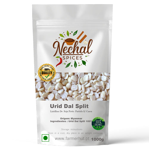 Urid Dal Split (Lintilhas De Soja Preto Partido S/ Casca) Dhuli Urad Dal