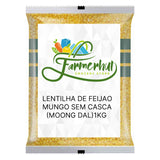 LENTILHA DE FEIJAO MUNGO SEM CASCA (MOONG DAL) - FarmerHut