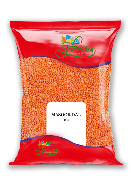 LENTILHA VERMELHAS (MASOOR DAL RED) - FarmerHut