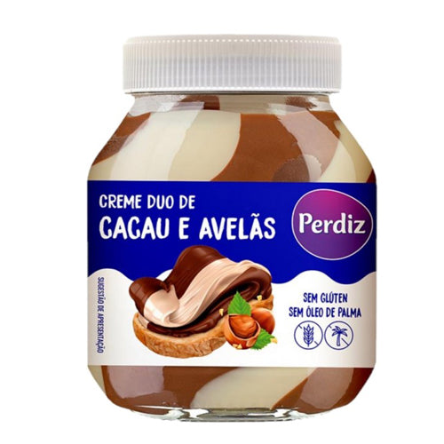 PERDIZ CREME DUO DE CACAU E AVELAS 350G - FarmerHut