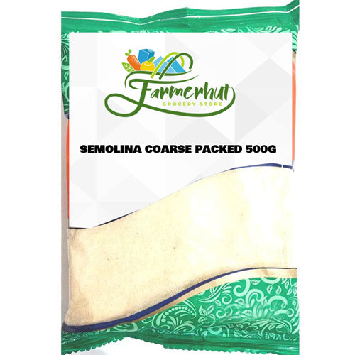 SEMOLINA COARSE PACKED 500GM - FarmerHut