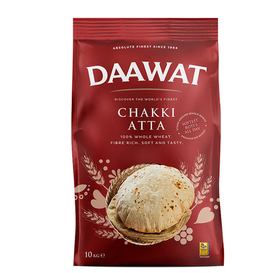 Daawat - 10 kg Chakki Atta/ ਚਪਾਤੀ ਆਟਾ