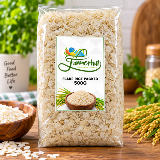 Flaked Rice – Packed | Arroz em Flocos – Embalado | Arroz en Copos – Envasado