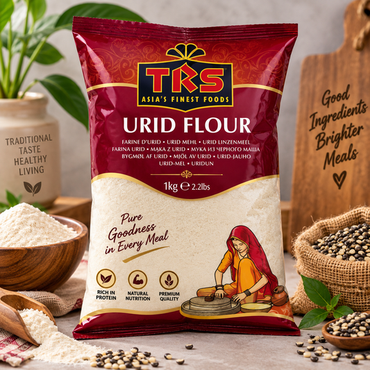 TRS Urid Flour 1KG | Farinha de Urid TRS 1KG | Harina de Urid TRS 1KG