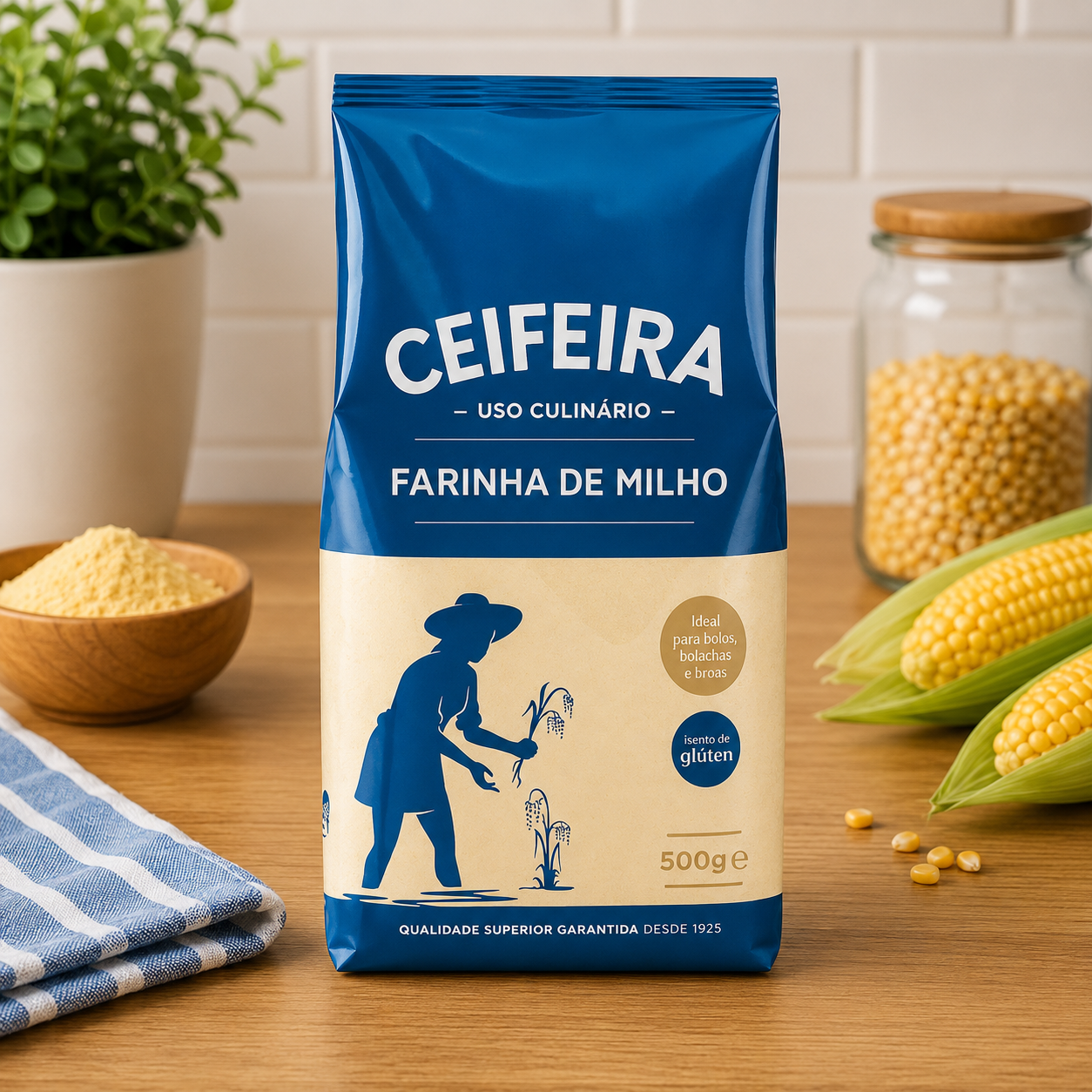 Ceifeira Corn Flour – Farinha de Milho, 500g