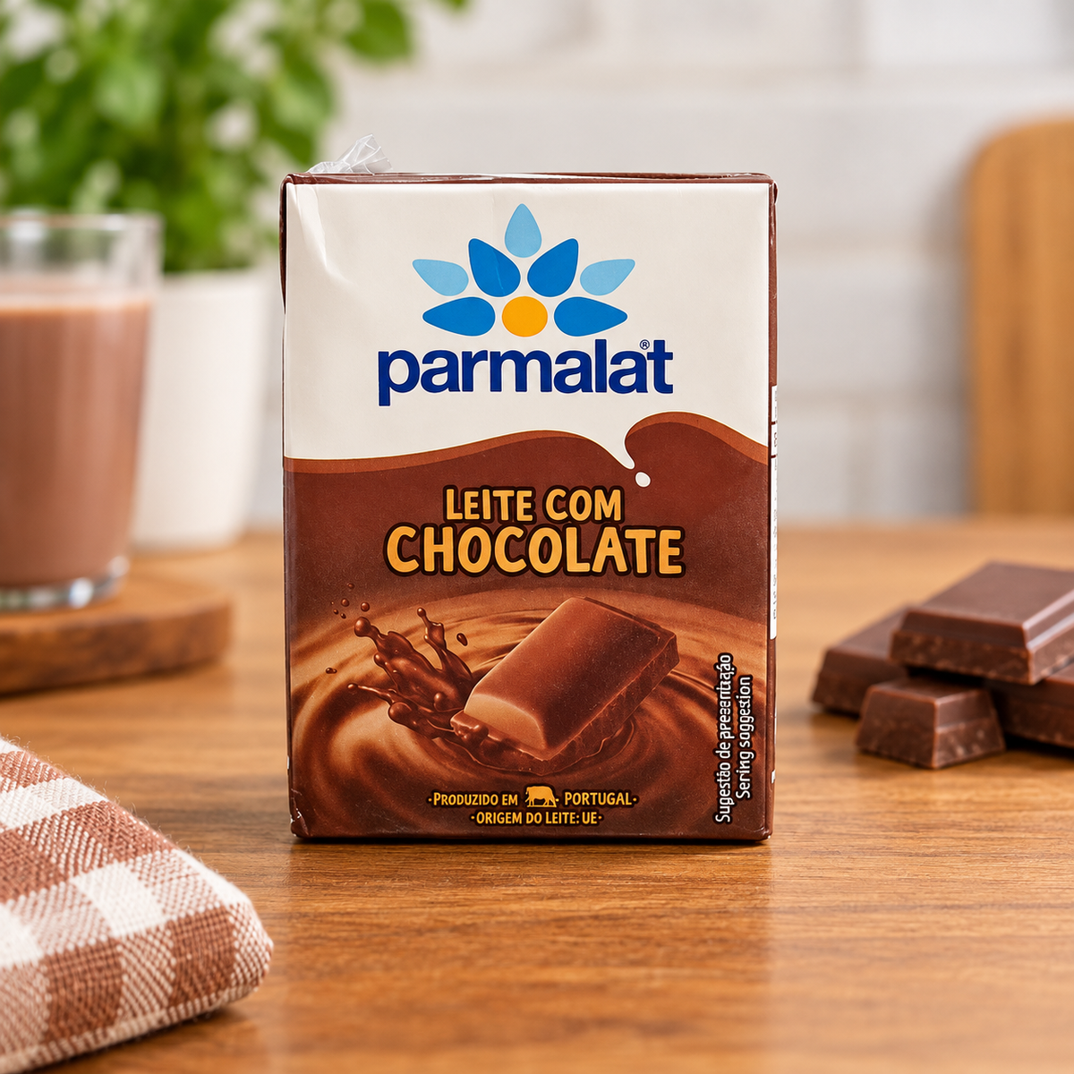 Parmalat Chocolate Milk 200ml – Leite com Chocolate Parmalat 