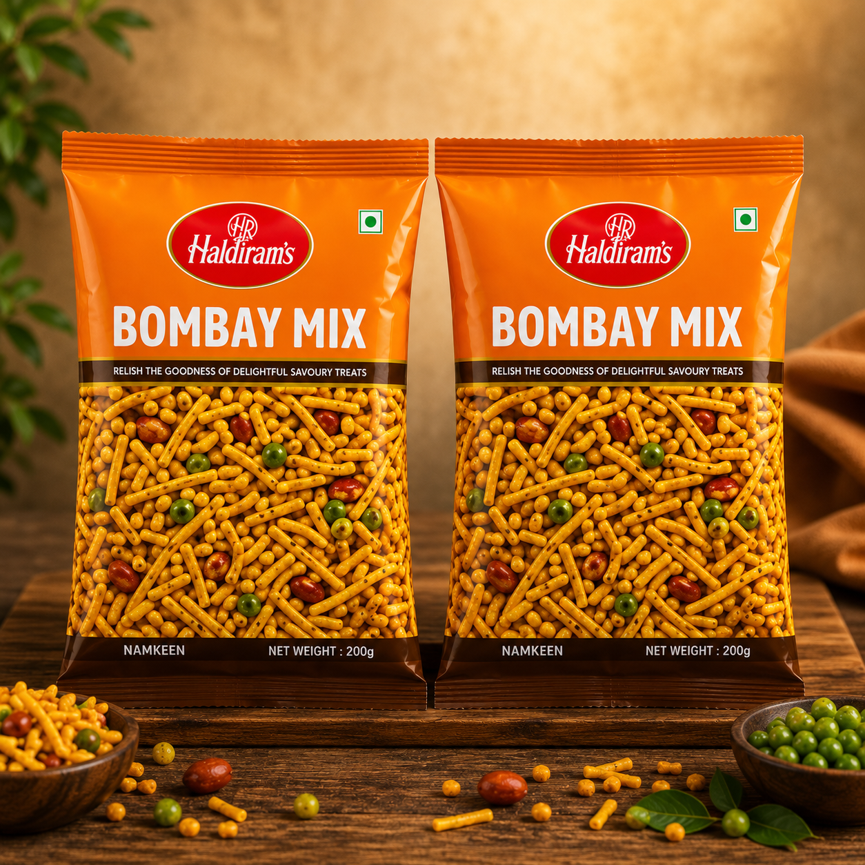 Haldiram’s Bombay Mix – 2 Combo Pack | 2 × 200g (400g)