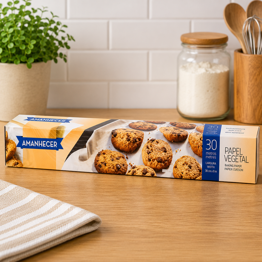 Amanhecer Baking Paper – Papel Vegetal Antiaderente, 30m - FarmerHut
