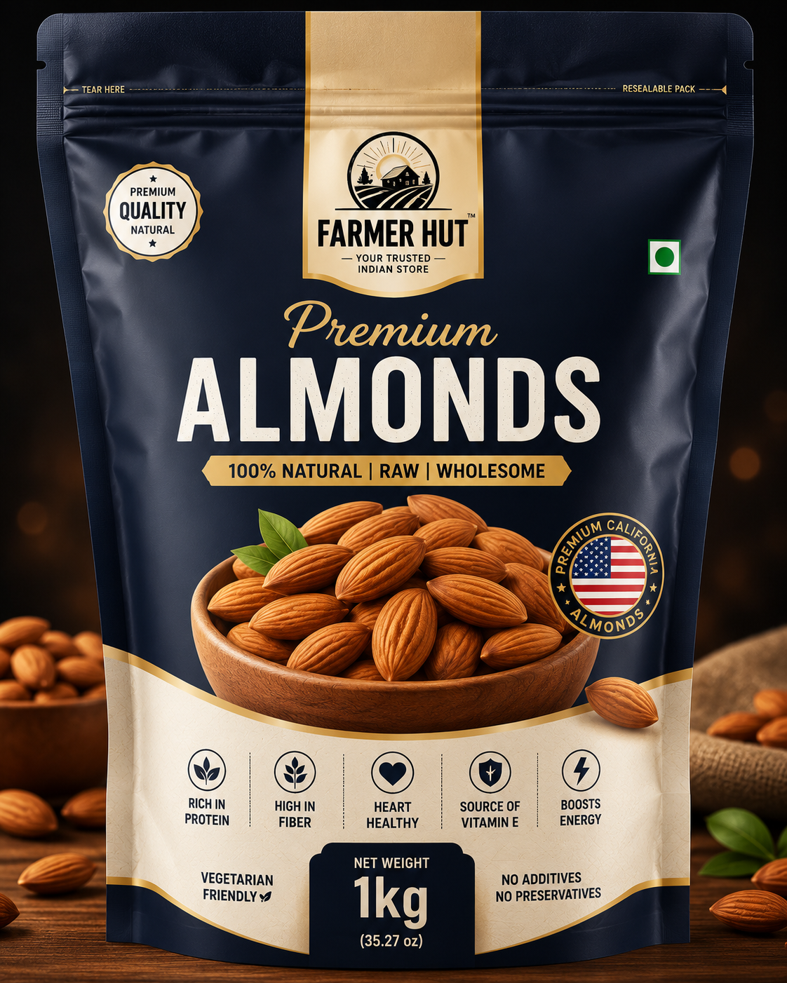 Almonds | Nature |  AMENDOA - FarmerHut