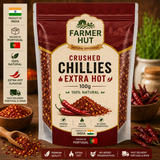 CRUSHED CHILLIES EXTRA HOT 100g – Farmer Hut - FarmerHut