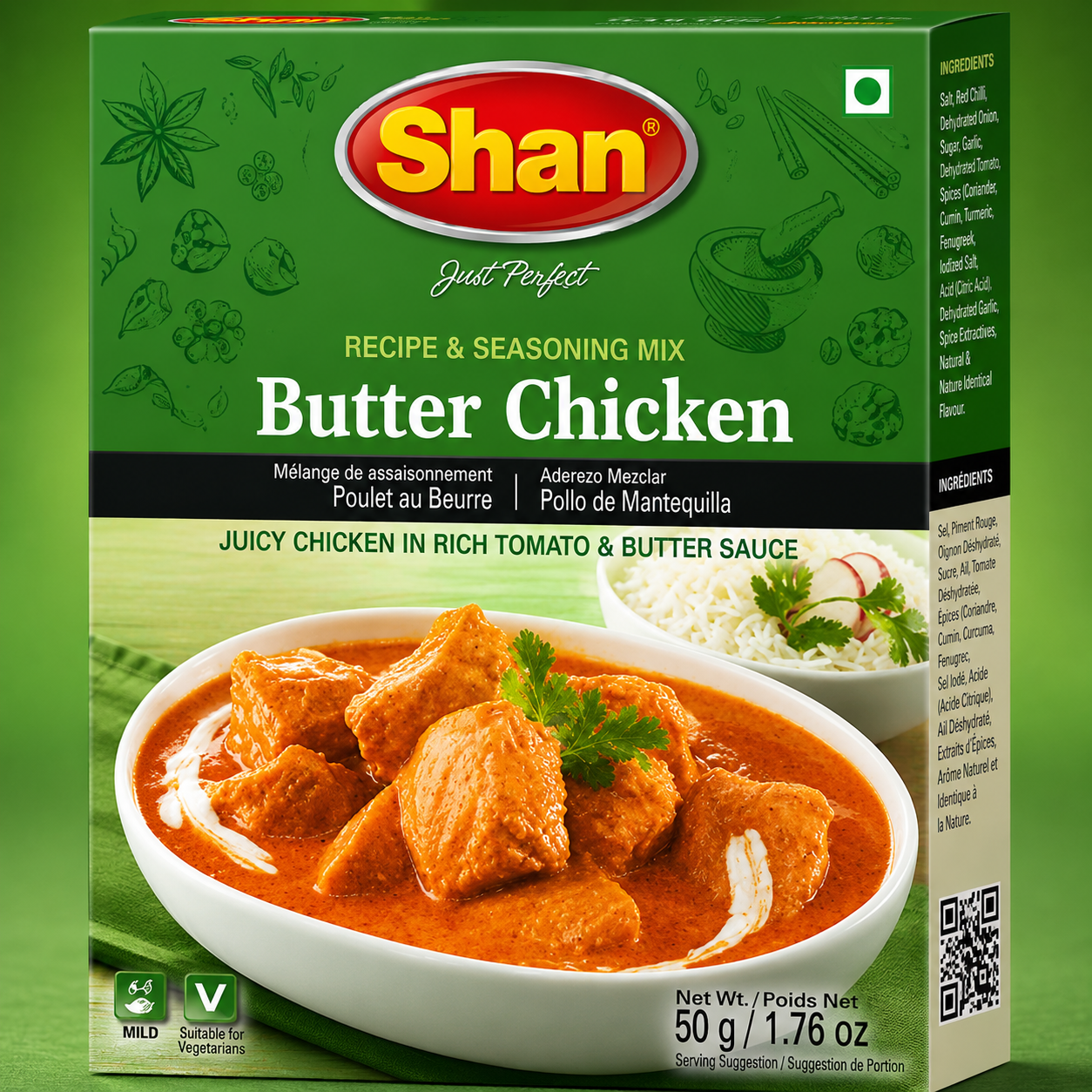 SHAN BUTTER CHICKEN MASALA - FarmerHut