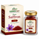 Farmer Hut Pure Saffron 1g – 100% Natural Premium Kesar | Product of India - FarmerHut