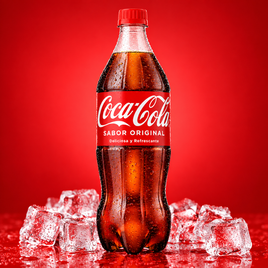 Coca-Cola Original Carbonated Soft Drink 1L |  Refrigerante Com Gás Coca-Cola Original |  Refresco con Gas Coca-Cola Original
