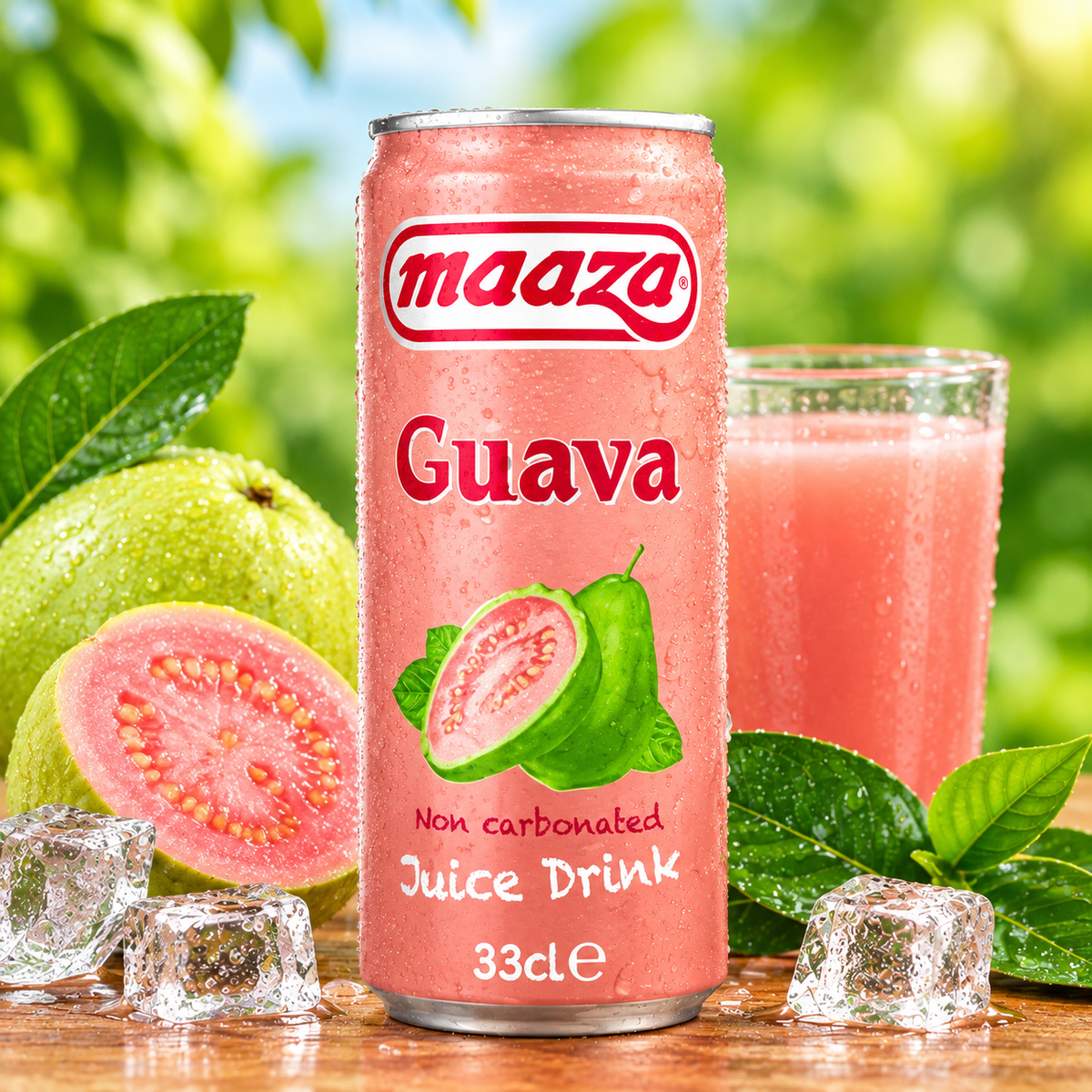 Maaza Guava Drink 33cl |  Bebida de Goiaba Maaza |  Bebida de Guayaba Maaza