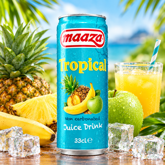 Maaza Tropical Drink 33cl |  Bebida Tropical Maaza 33cl | Bebida Tropical Maaza 33cl