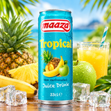 Maaza Tropical Drink 33cl |  Bebida Tropical Maaza 33cl | Bebida Tropical Maaza 33cl