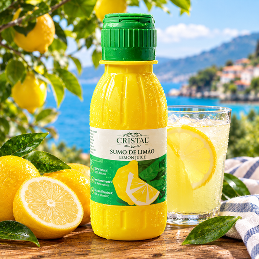 Cristal Lemon Juice 125ml |  Sumo de Limão Cristal 125ml |  Zumo de Limón Cristal 125ml