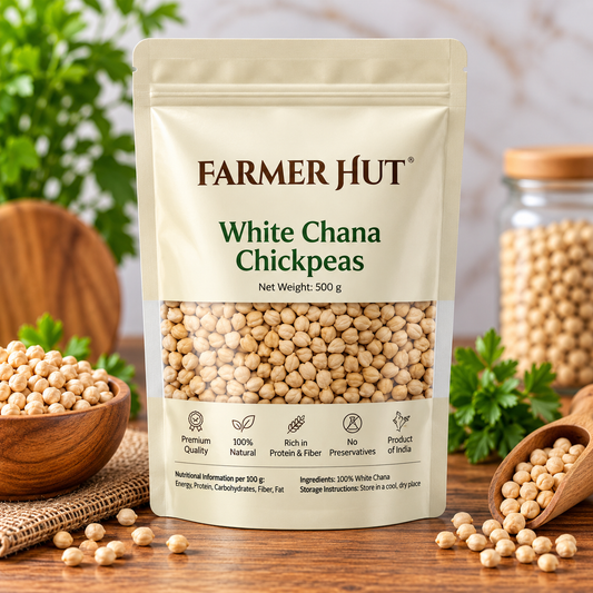 Grão de Bico Seco  500G White Chana