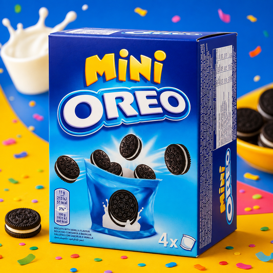 Mini OREO Original Vanilla Flavour Biscuits – 4 x 40g