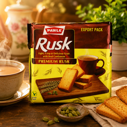 Parle Premium Rusk with Real Cardamom – Export Pack