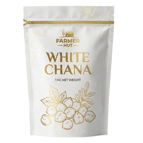 WHITE CHANA, Grão-de-bico Premium Quality | Farmer Hut
