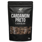 CARDAMOM PRETO (ELAICHI BLACK) – 50g | FARMER HUT | Product of India