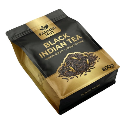 FARMER HUT Black Indian Tea – 800g | Premium Quality | Product of India