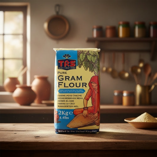 TRS Gram Flour (Besan) – The Taste of Traditional Goodness,बेसन 2kg